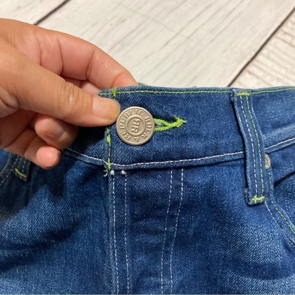 Rock & Republic Boot Cut Jeans Size 38 EUC Y2K Vintage - Picture 6 of 16